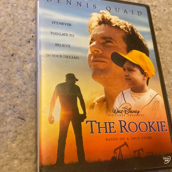 Media | The Rookie Walt Disney Dvd | Poshmark